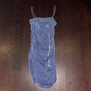 windsor sequin ruffled dress